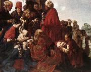 TERBRUGGHEN, Hendrick The Adoration of the Magi sdtg Spain oil painting artist
